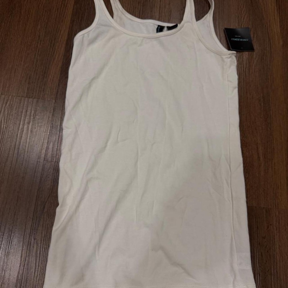 Cynthia Rowley white tank top